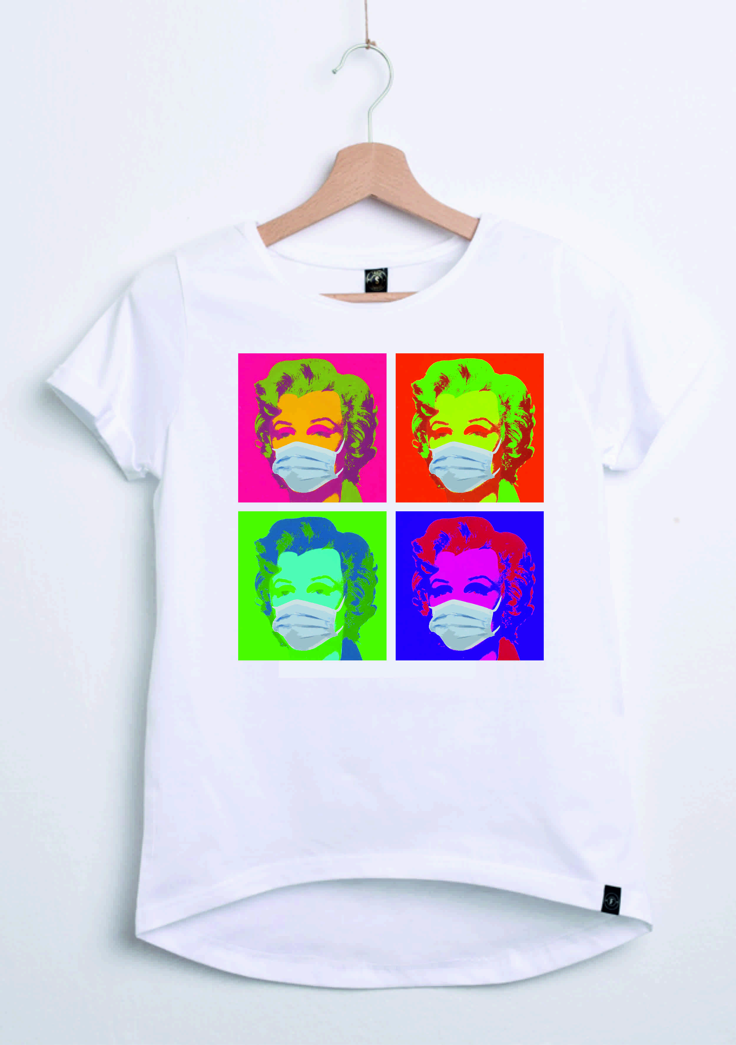 Marylin Monroe maseczka ANTYSMOG - koszulka damska